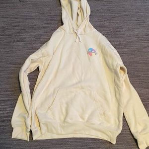 Billabong yellow sweatshirt. size: M